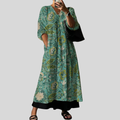 Elegant Dress with Floral Print Paula