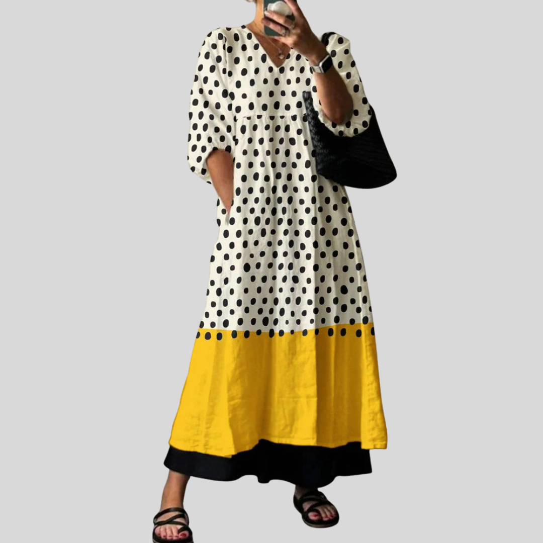Rochie elegantă imprimată Anna