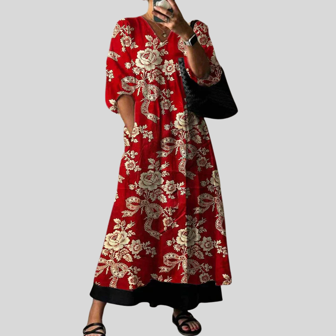 Rochie elegantă tipărită Julia