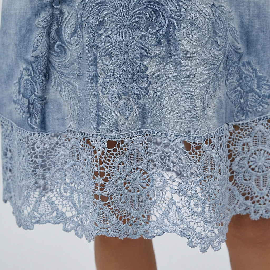 Lucia - Elegant Embroidered Dress