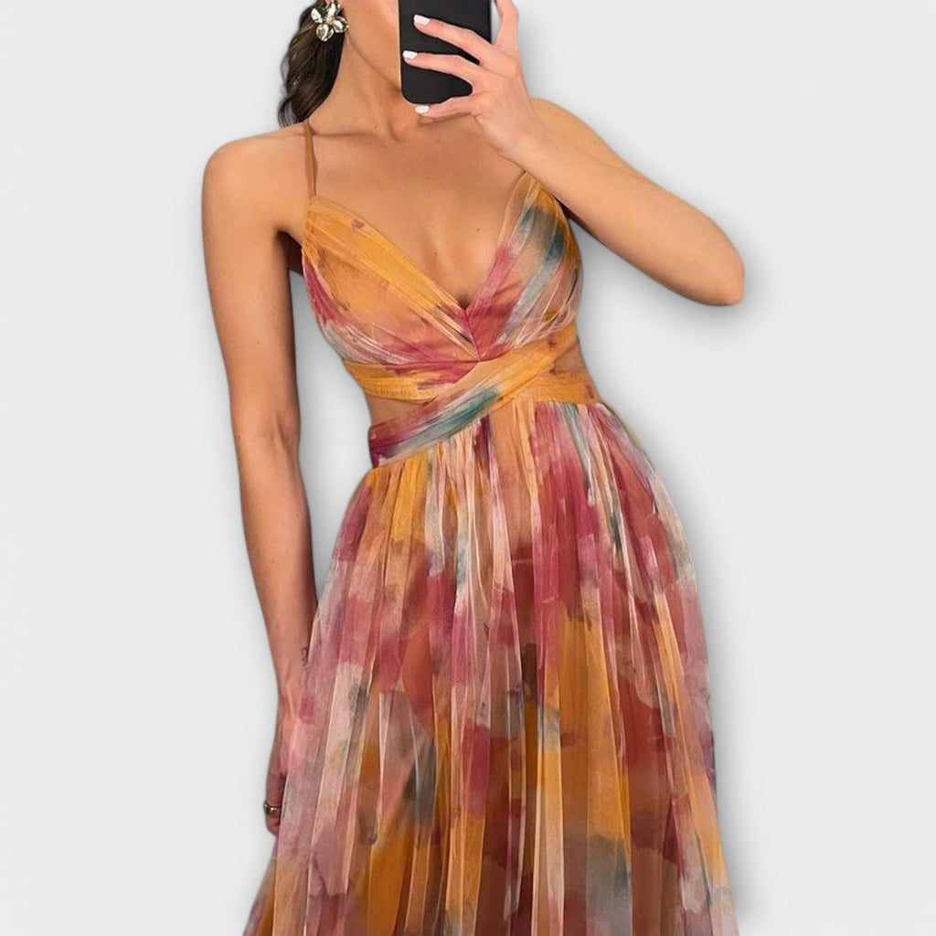 Rochie lungă de vară lejeră