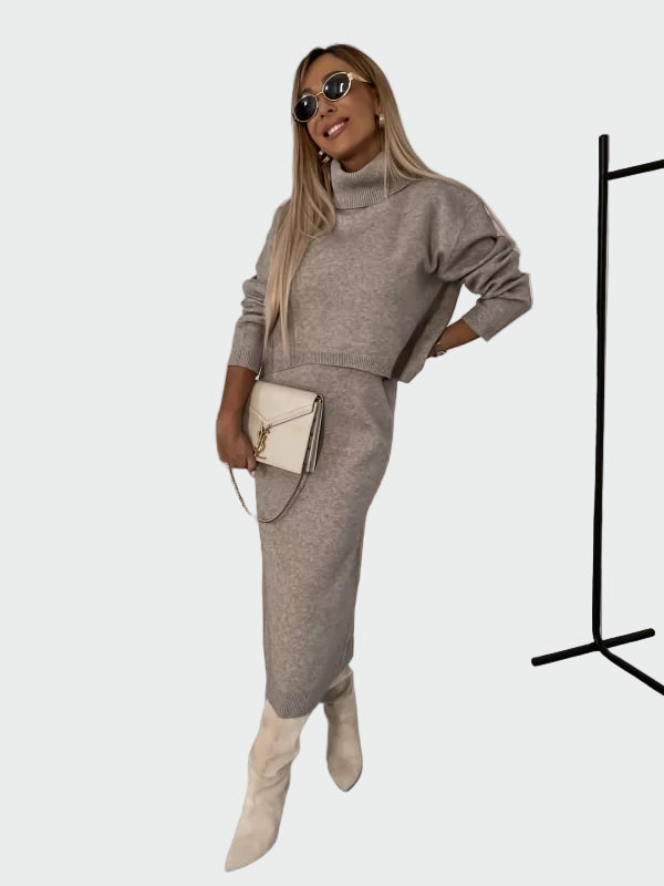 Set Rochie și Pulover