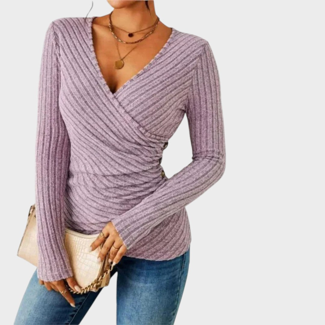 Paulina - Tummy Tucking Long Sleeve Top