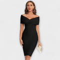 Ofélia - Elegant Dress with V-Shaped Neckline
