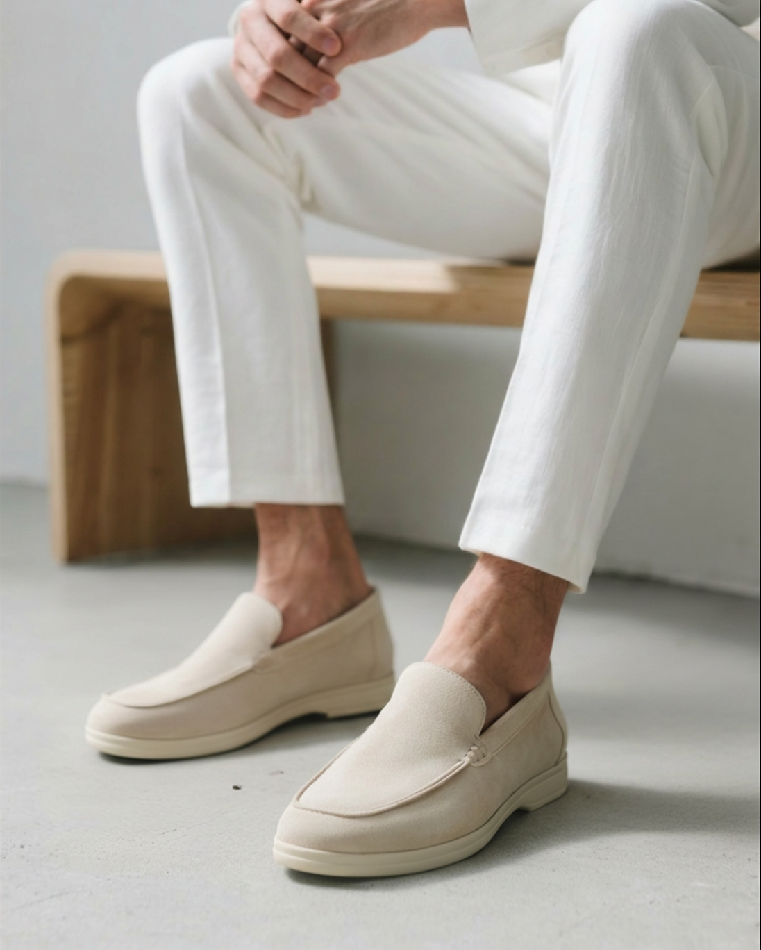 Victor - Old Money Suede Loafers