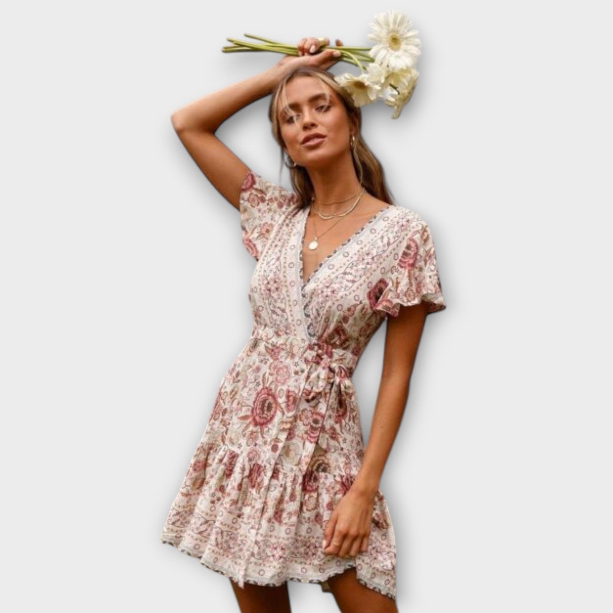 Adélia - Trumpa boho dress