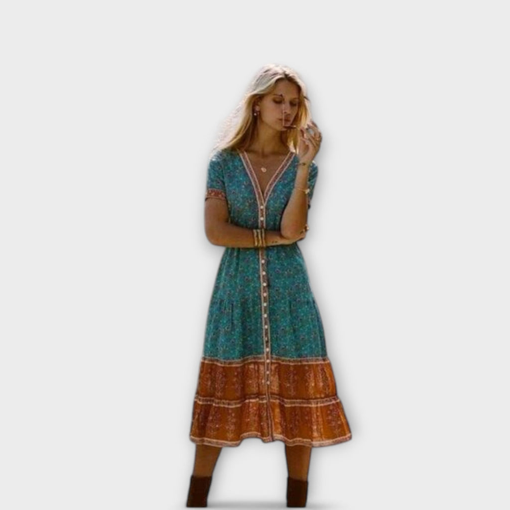 Alexandra - Midi Boho Dress