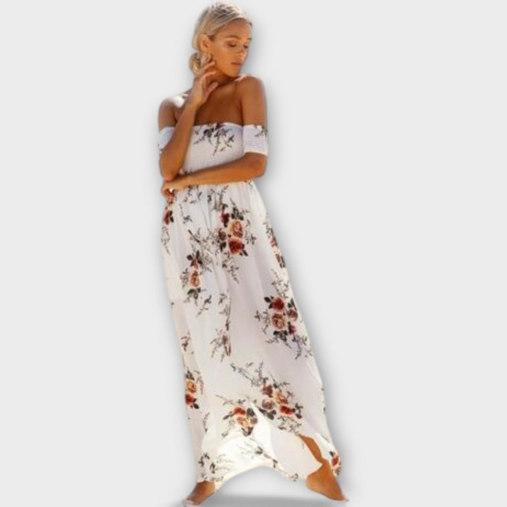 Francisca - Boho Style Midi Dress