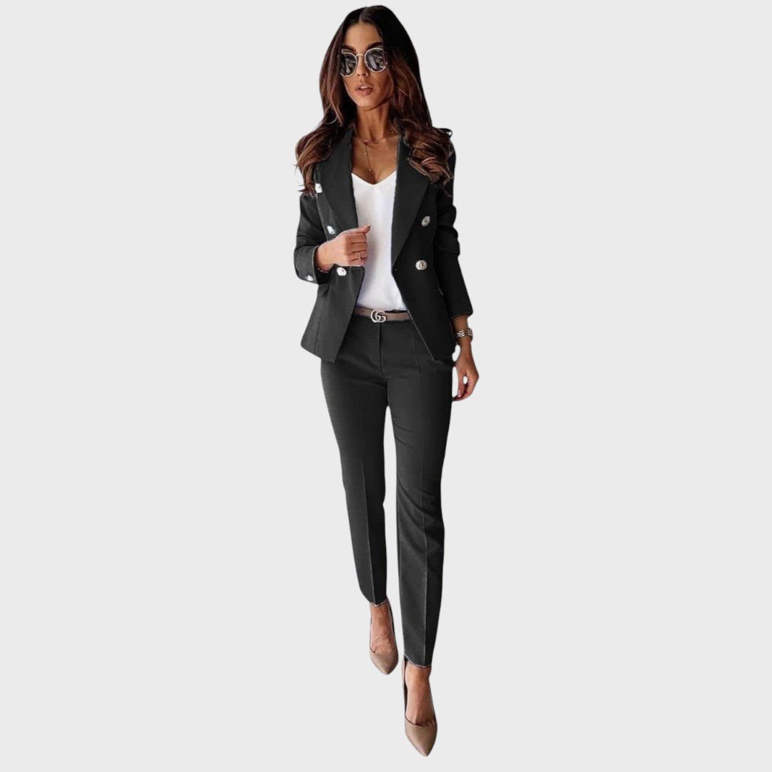 Laura | Double-breasted suit with a tailored cut