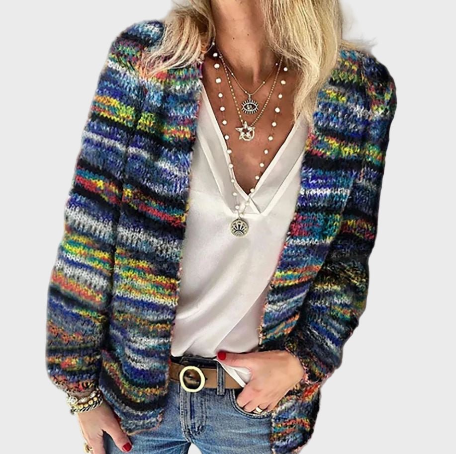 Multicolored and Comfortable Sweater