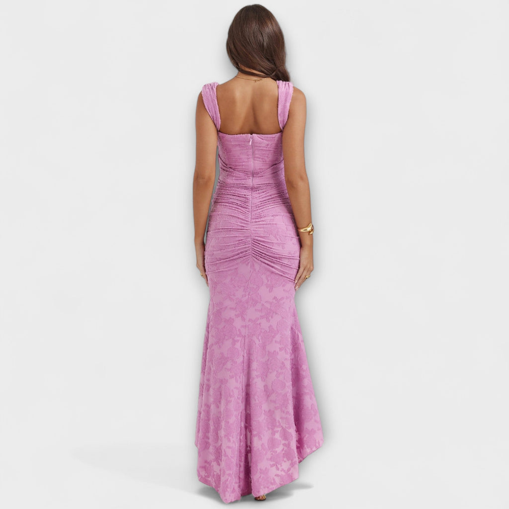 Long Dress with Elegant and Unique Corset