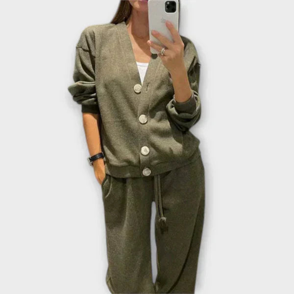 Danutė - Bluză cu mâneci lungi și pantaloni