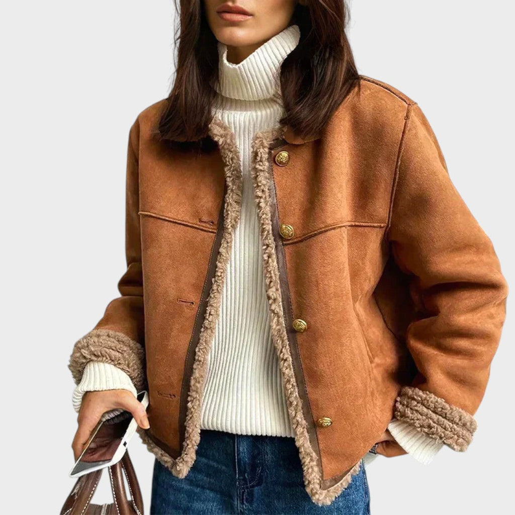 Simona – Stylish Button-Up Jacket
