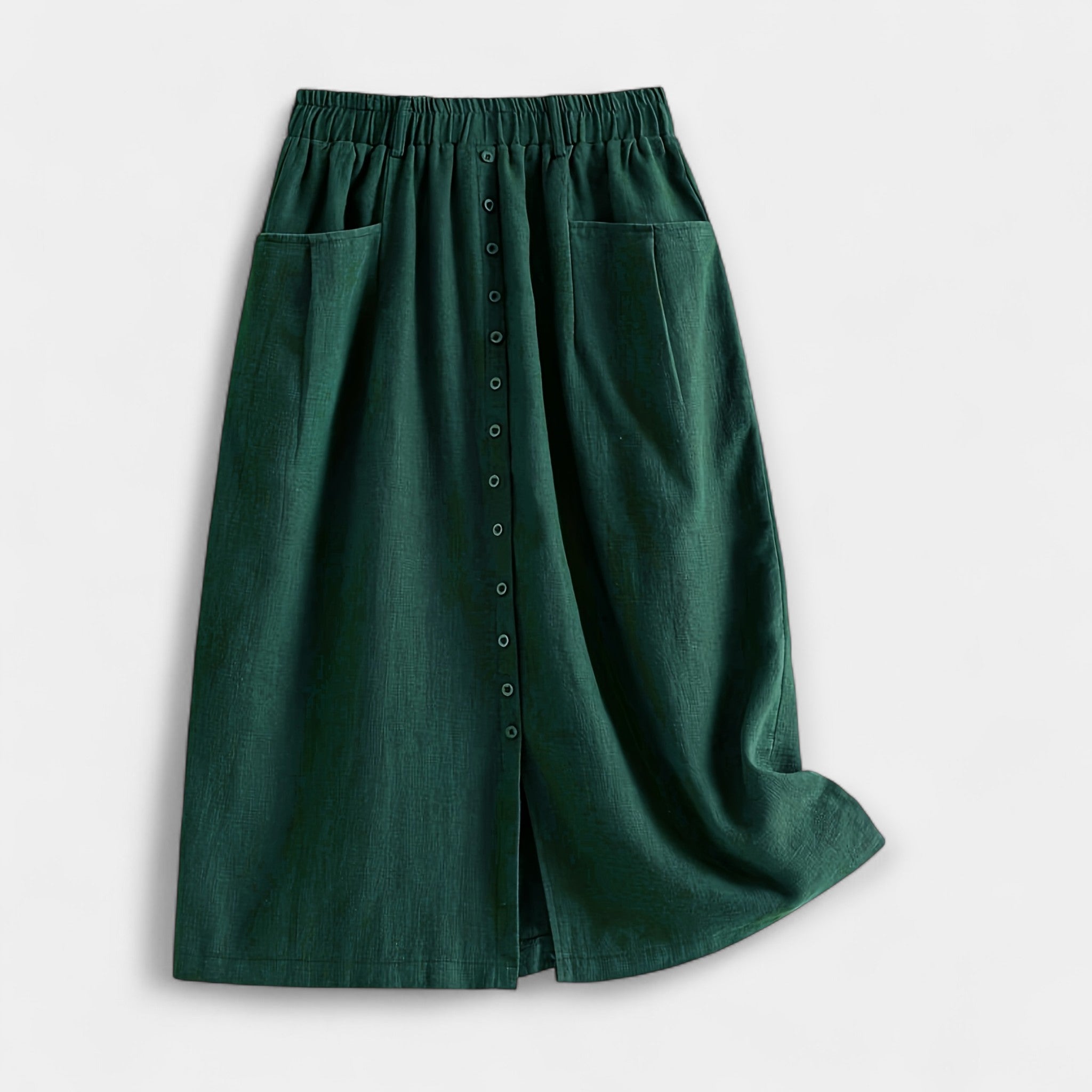 Fustă midi în stil vintage