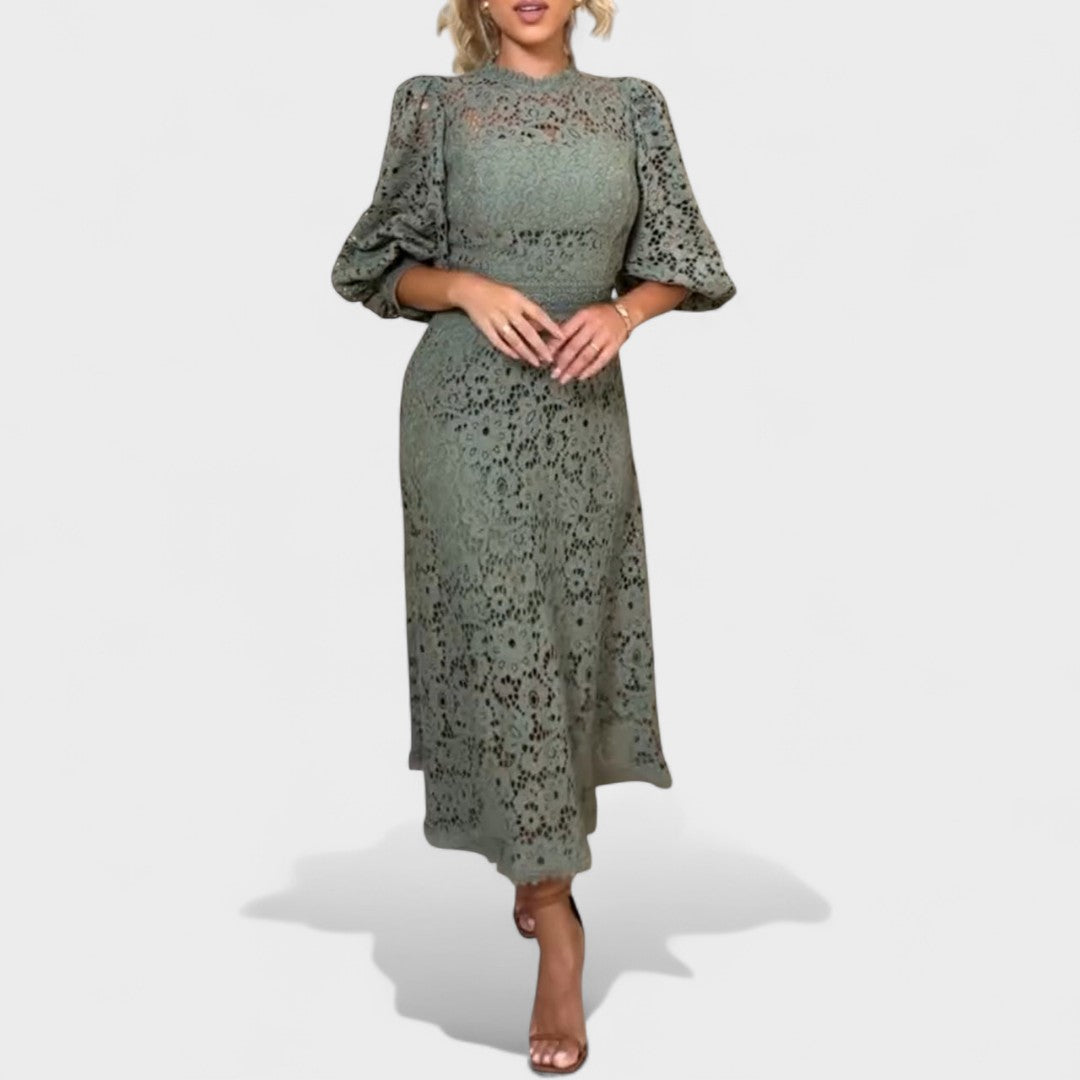 Viktorija - Lace Lantern Dress