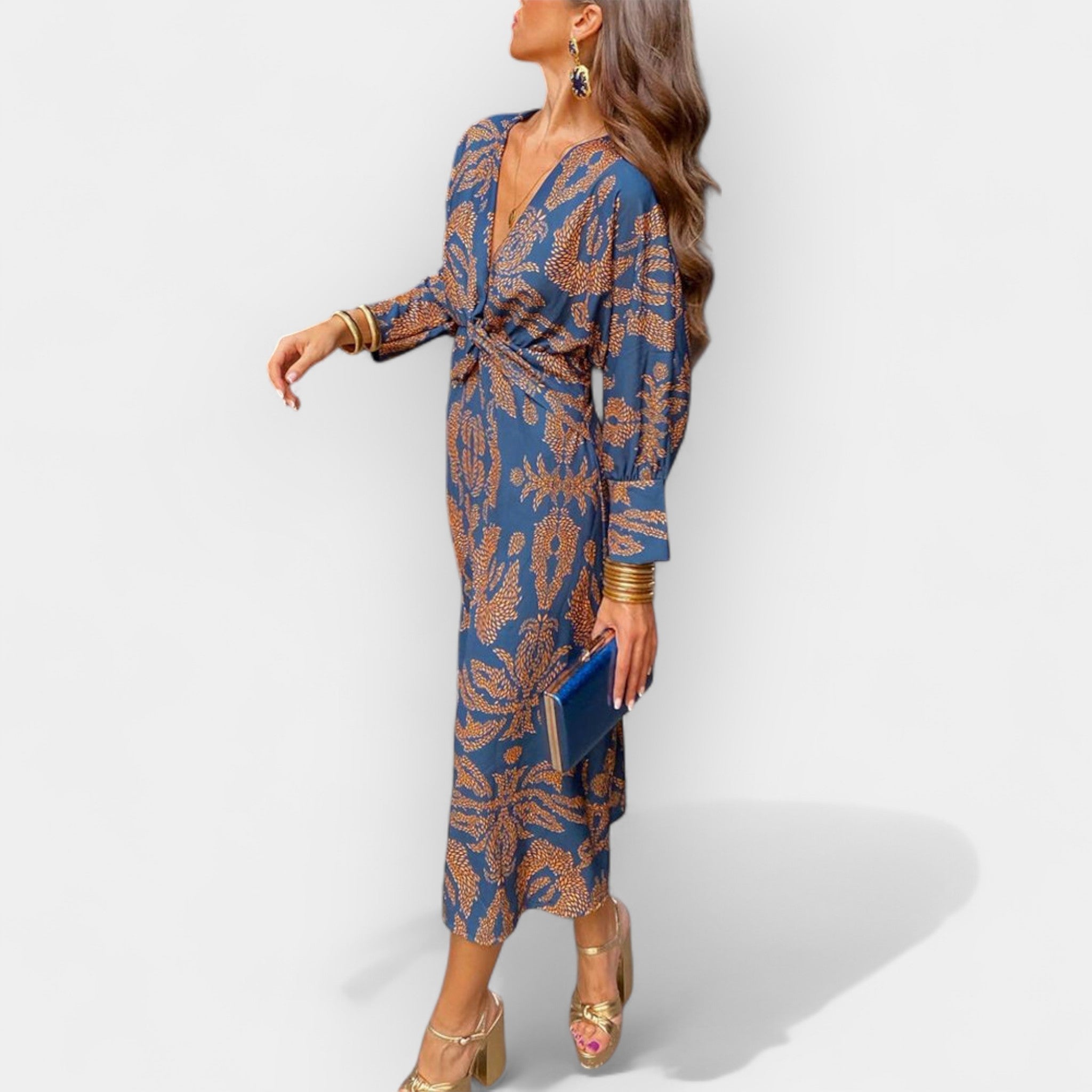 Minimalist Satin Dress