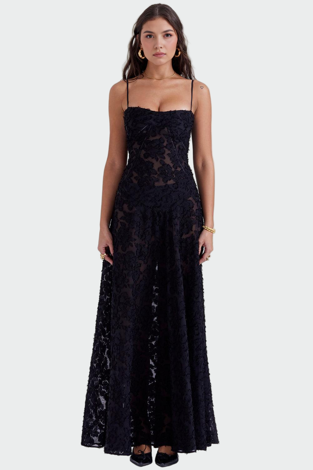 Long Floral Dress