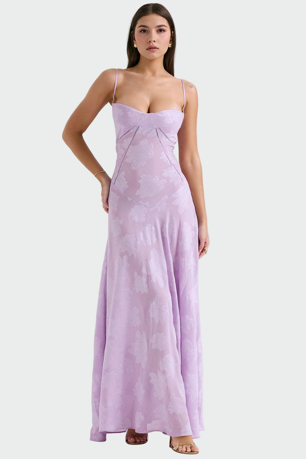 Long Floral Dress
