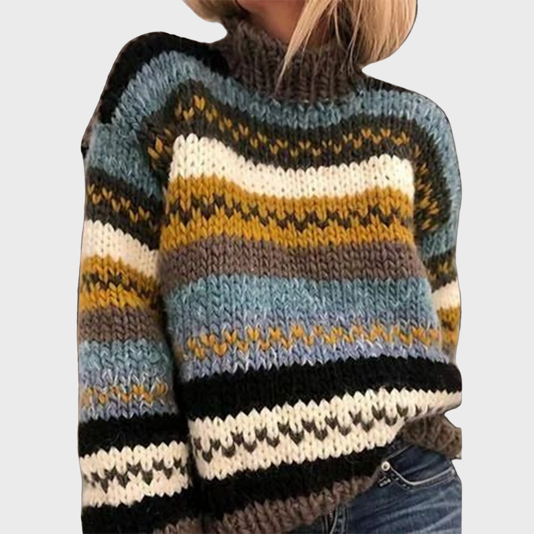 Soft Sweater with Collar
