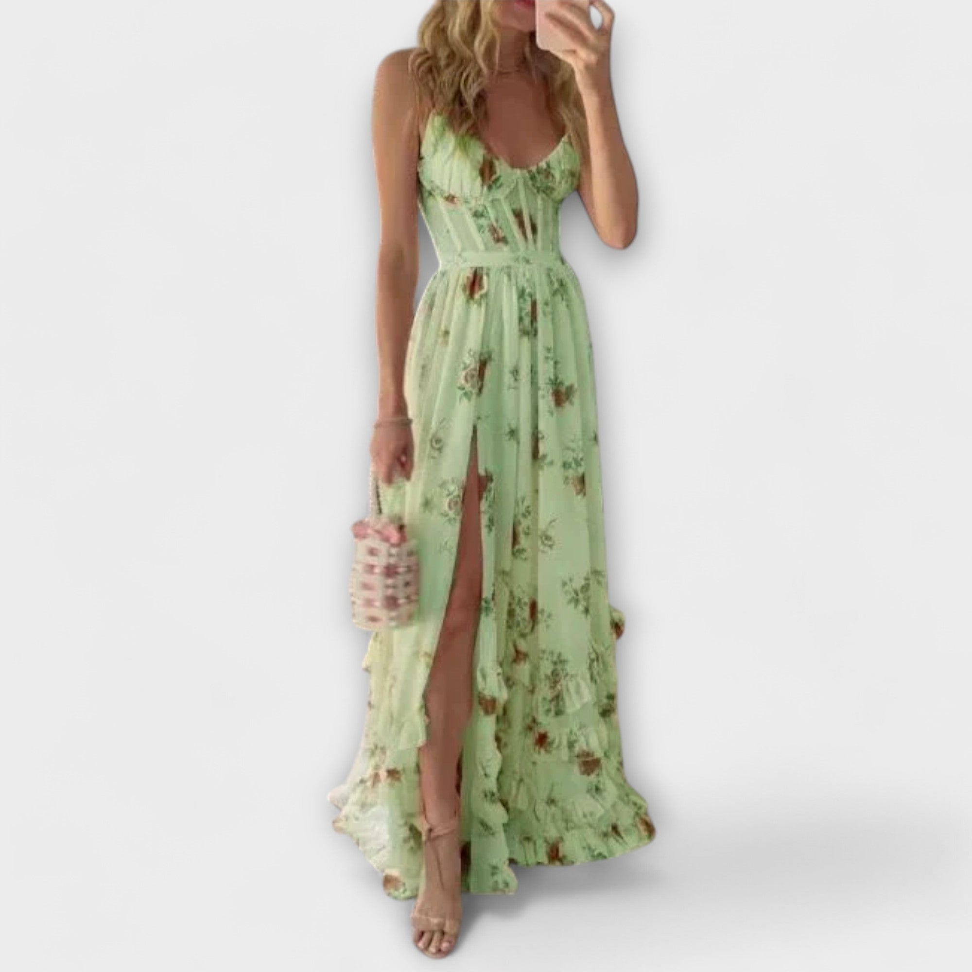 Joana - Rochie cu imprimeu floral