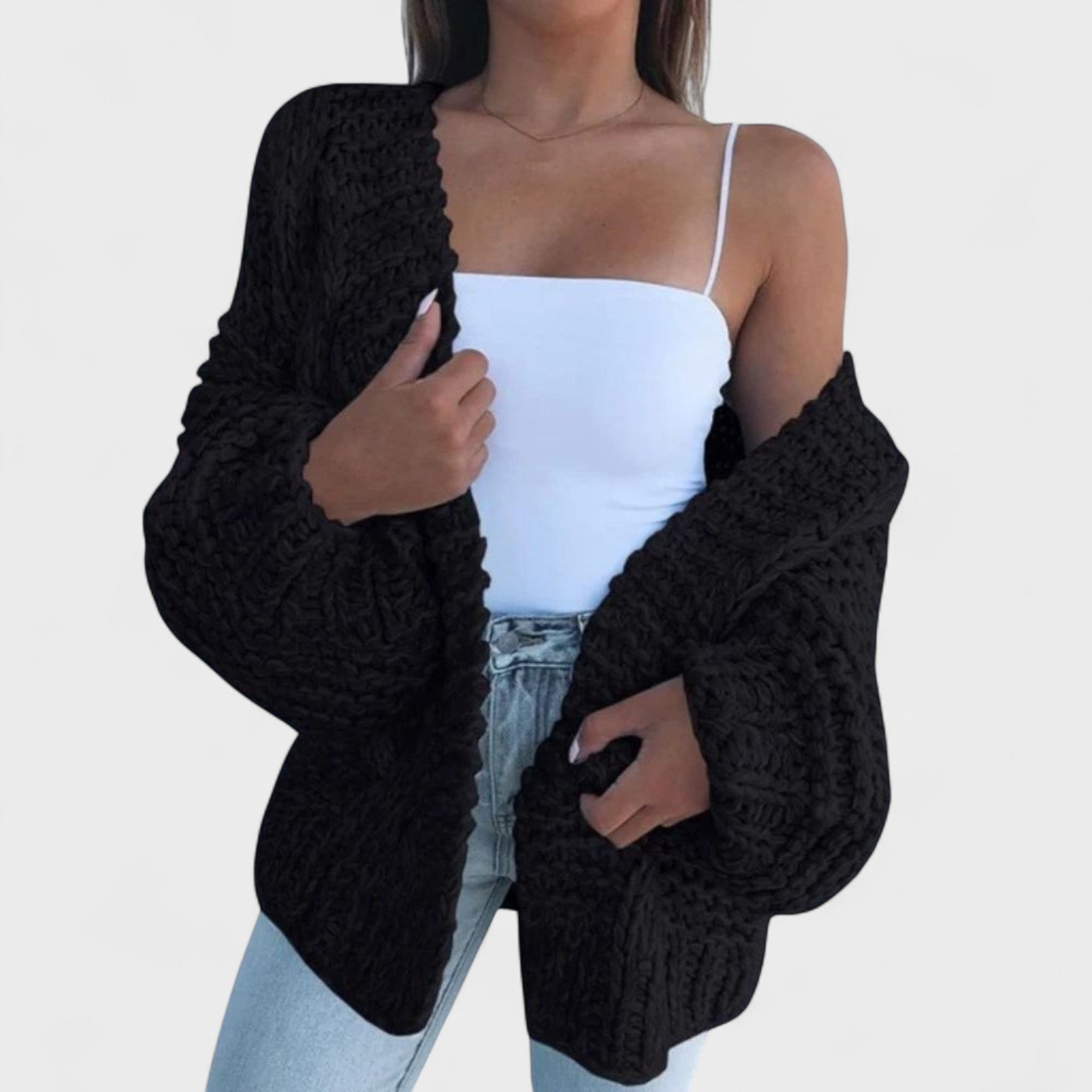 Vanda - Oversized Relaxed Cardigan