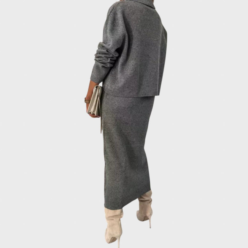 Teofilė | Dress with a matching turtleneck