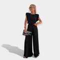 Summer Fashion Set with Shirt and Pants