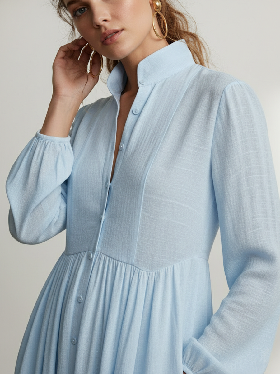 Elegant Romantic Vacation Spring Maxi Dress