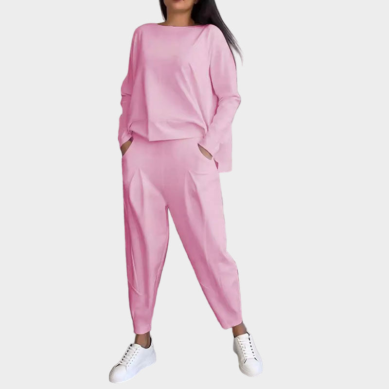 Set de tricou și chiloți cu eleganță lejeră