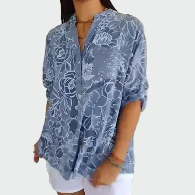Flower Pattern Shirt