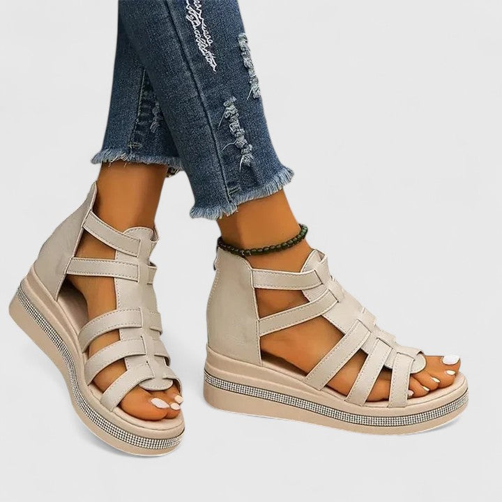 KENDALL | ORTHOPEDIC STRASS SANDALS