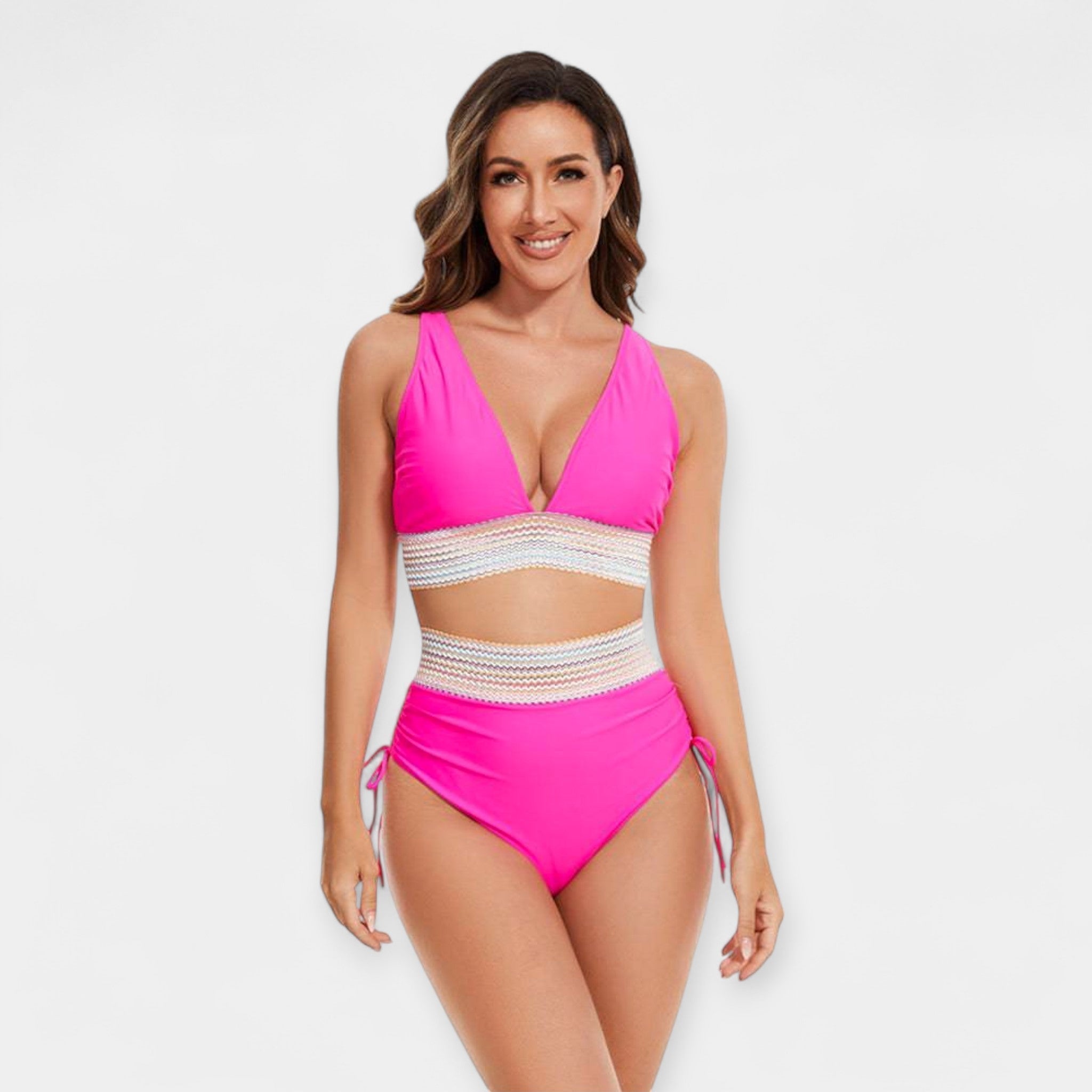High Waist Bikini with Support