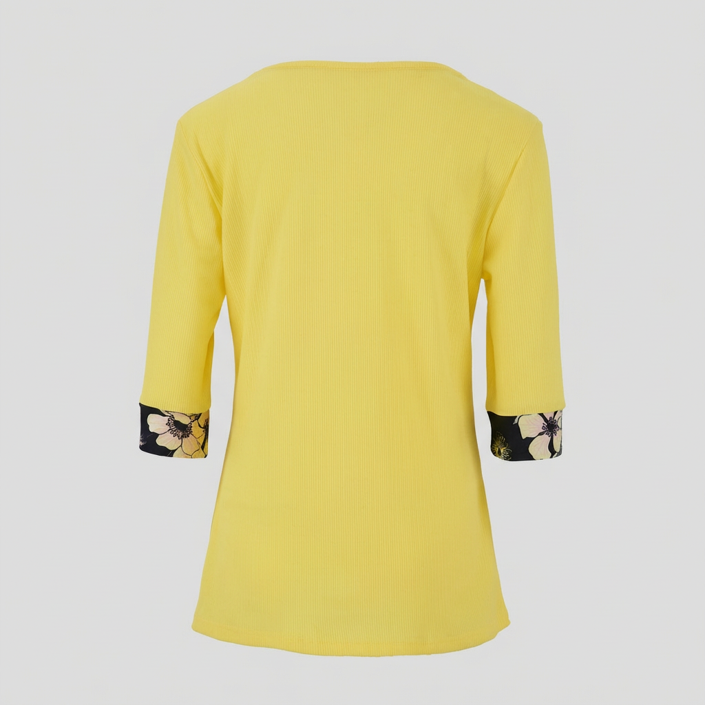 Floral Layer Cardigan – Elegante 2-in-1 Blazer Top