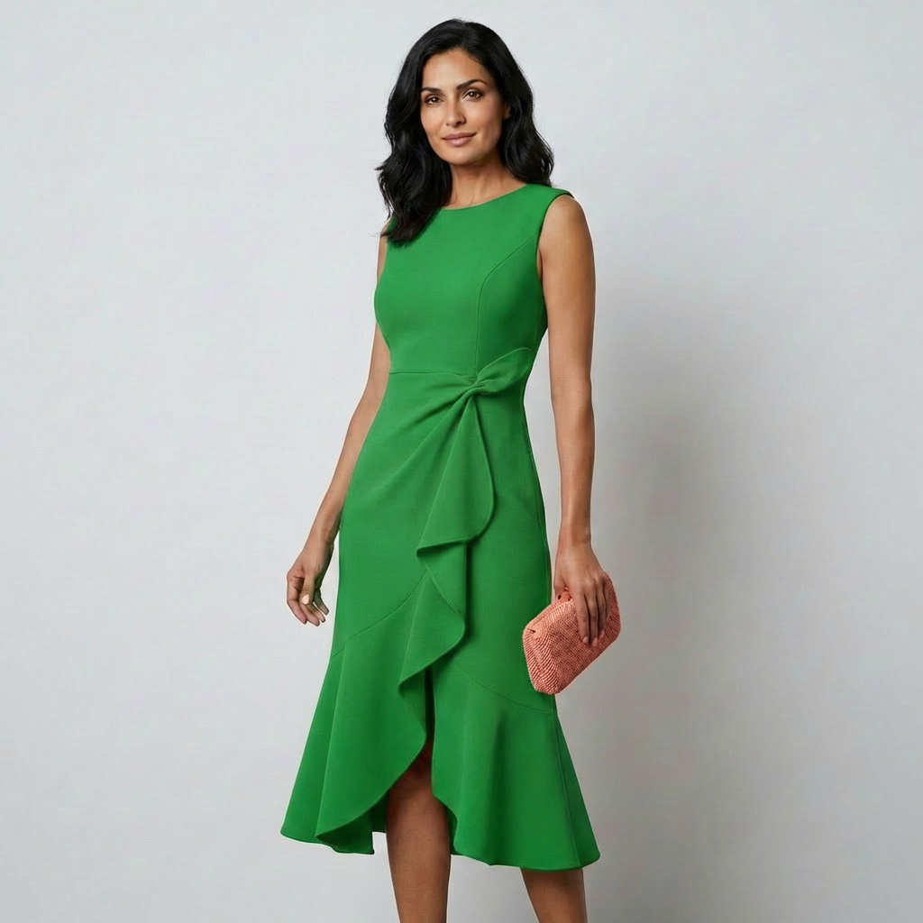 Darlene | Rochie Midi Sofisticată