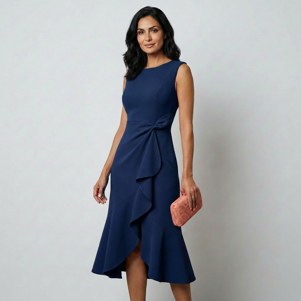 Darlene | Rochie Midi Sofisticată